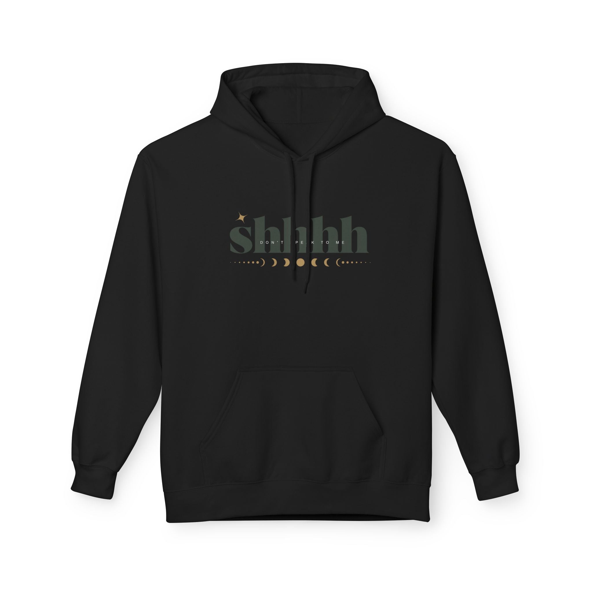 Shhh... Celestial Vibes Midweight Softstyle Fleece Hoodie