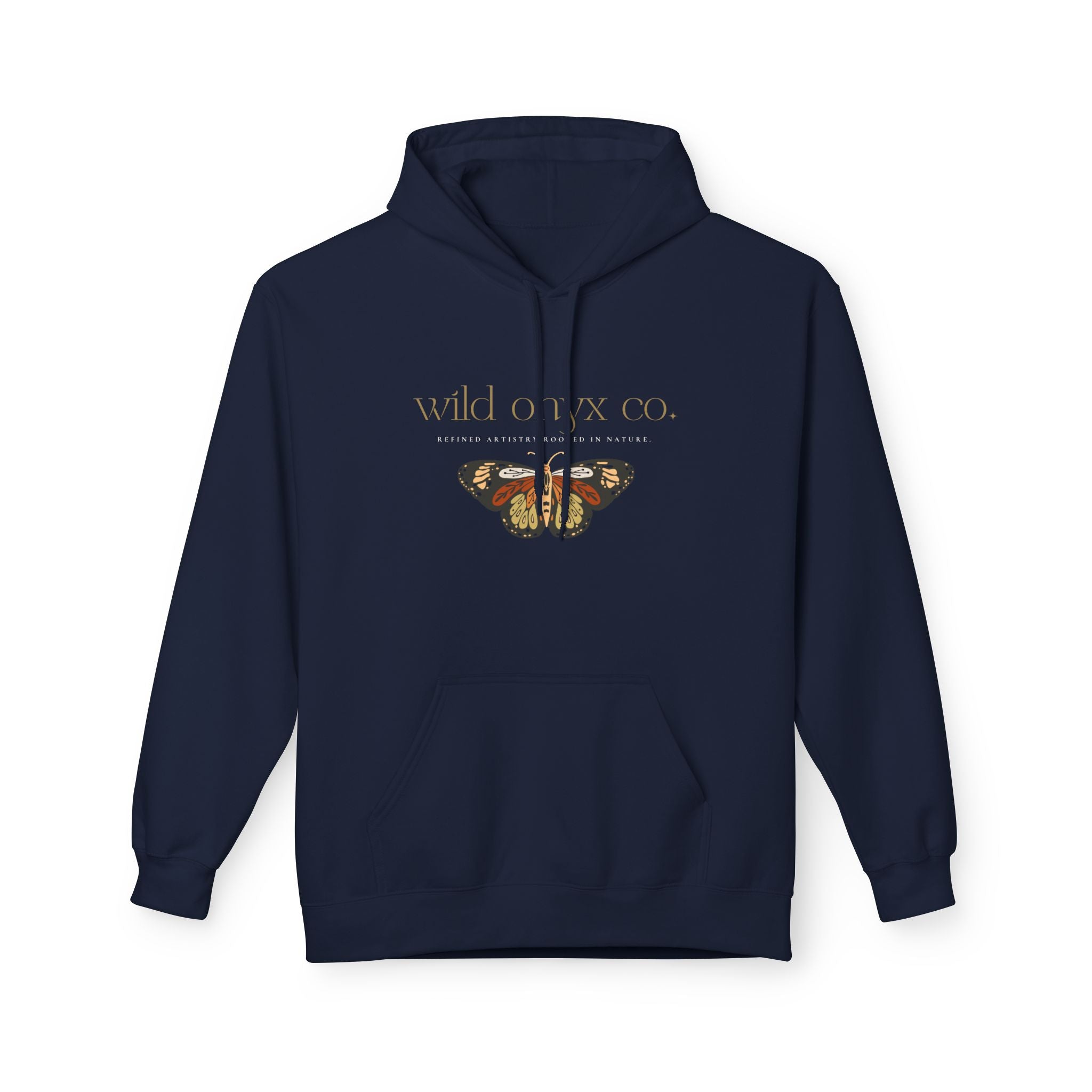 Wild Onyx Graphic Hoodie - Wild Ones Co. Unisex Softstyle Fleece