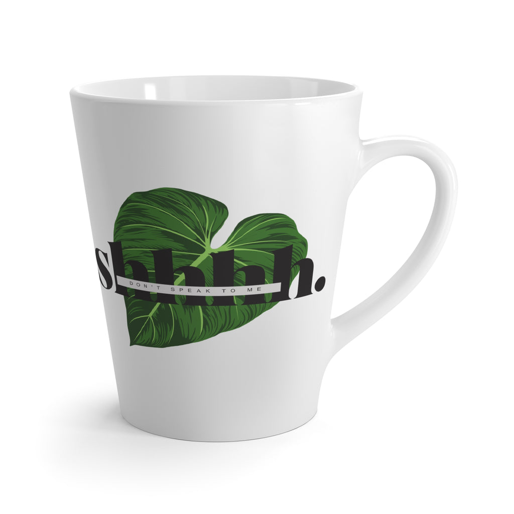Tropical Shhh Latte Mug - Perfect for Coffee Lovers and Peace Seekers