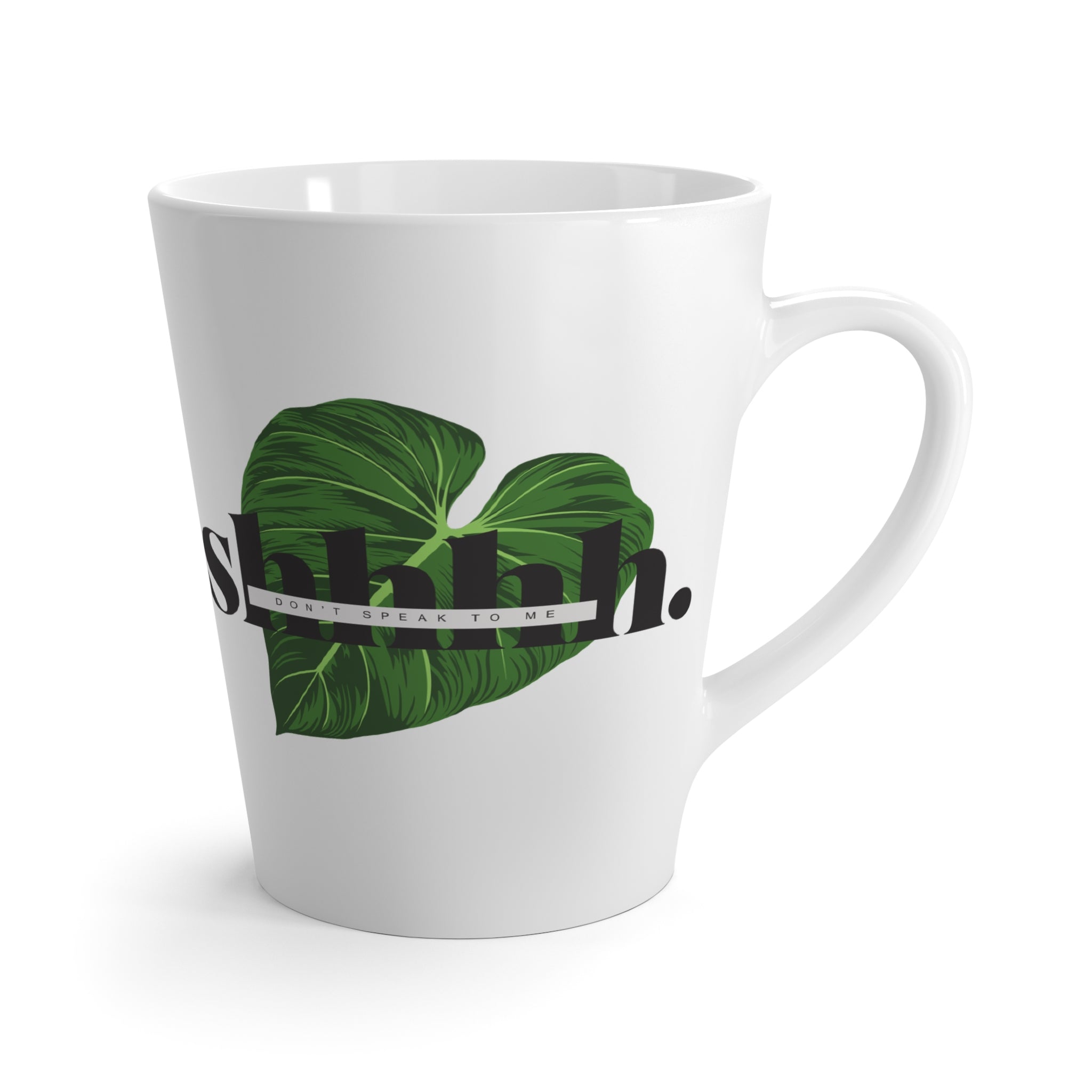 Tropical Shhh Latte Mug - Perfect for Coffee Lovers and Peace Seekers