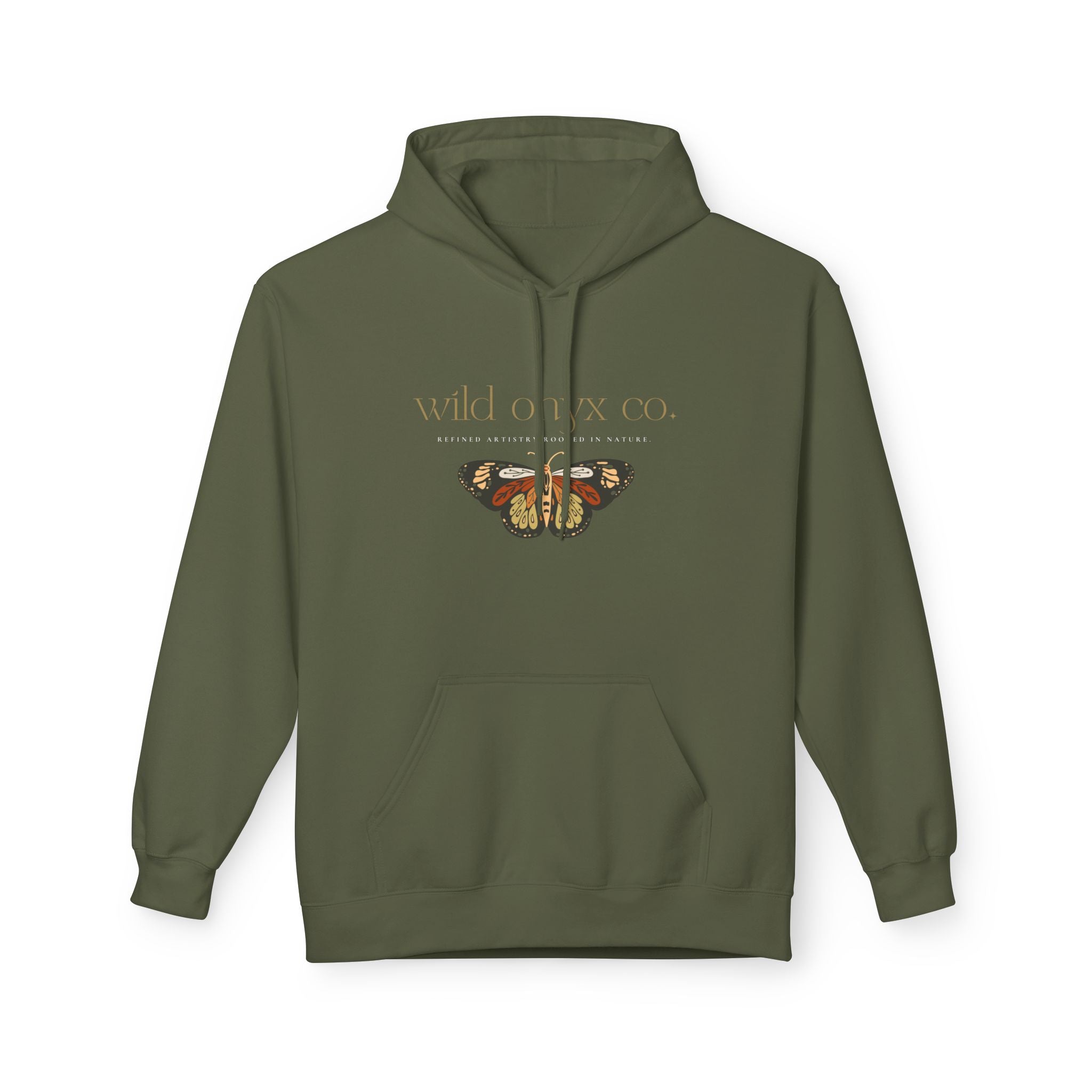 Wild Onyx Graphic Hoodie - Wild Ones Co. Unisex Softstyle Fleece