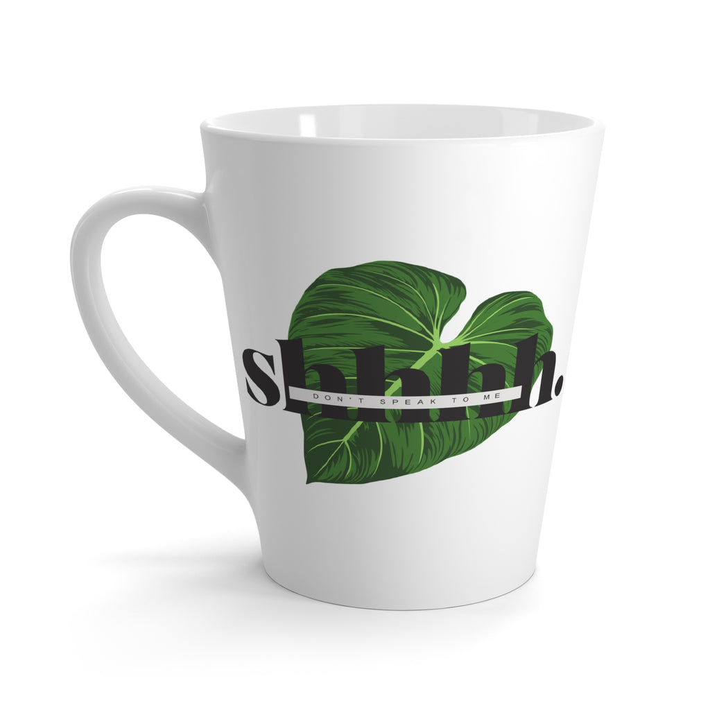 Tropical Shhh Latte Mug - Perfect for Coffee Lovers and Peace Seekers