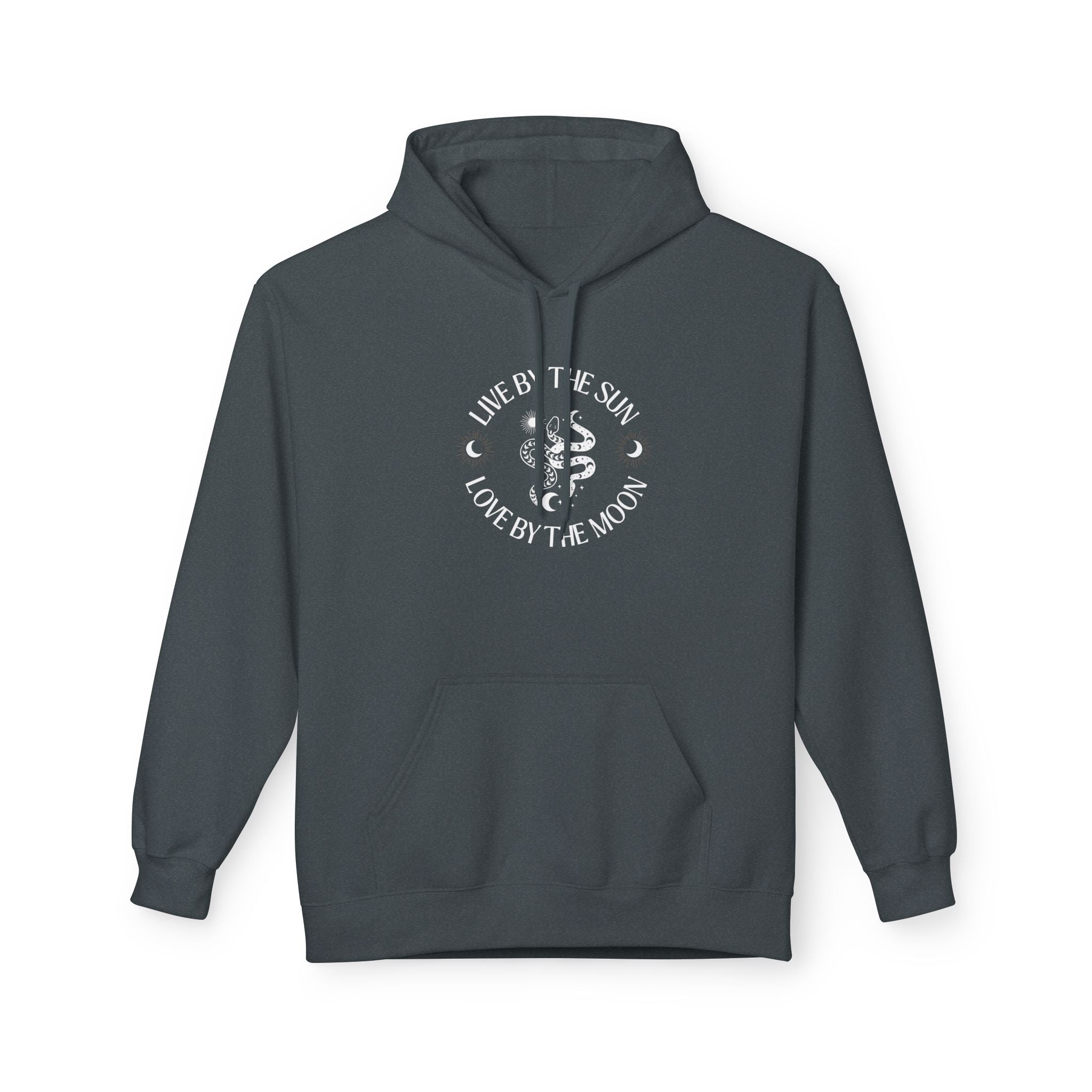 Live by the Sun, Love by the Moon Fleece Hoodie