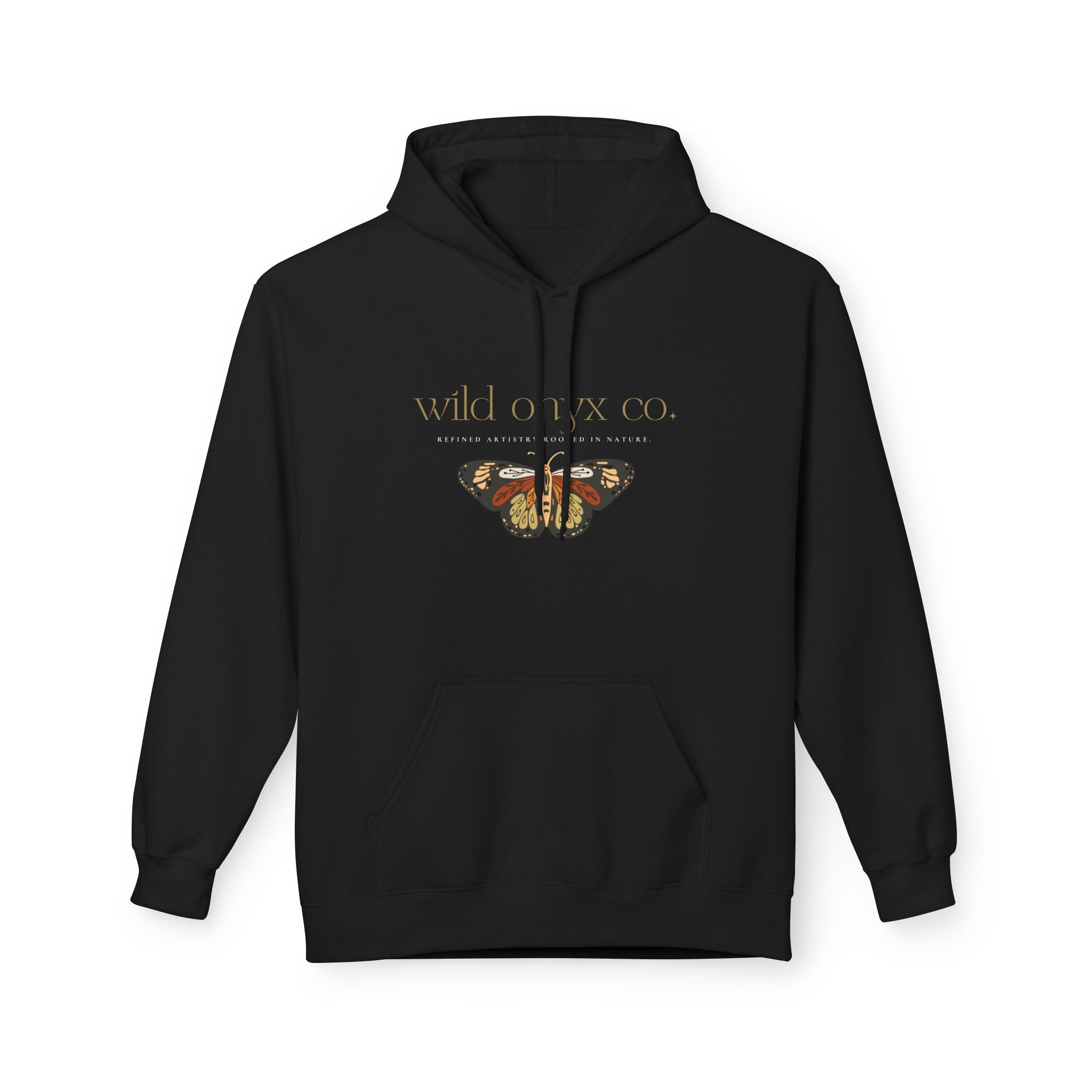 Wild Onyx Graphic Hoodie - Wild Ones Co. Unisex Softstyle Fleece