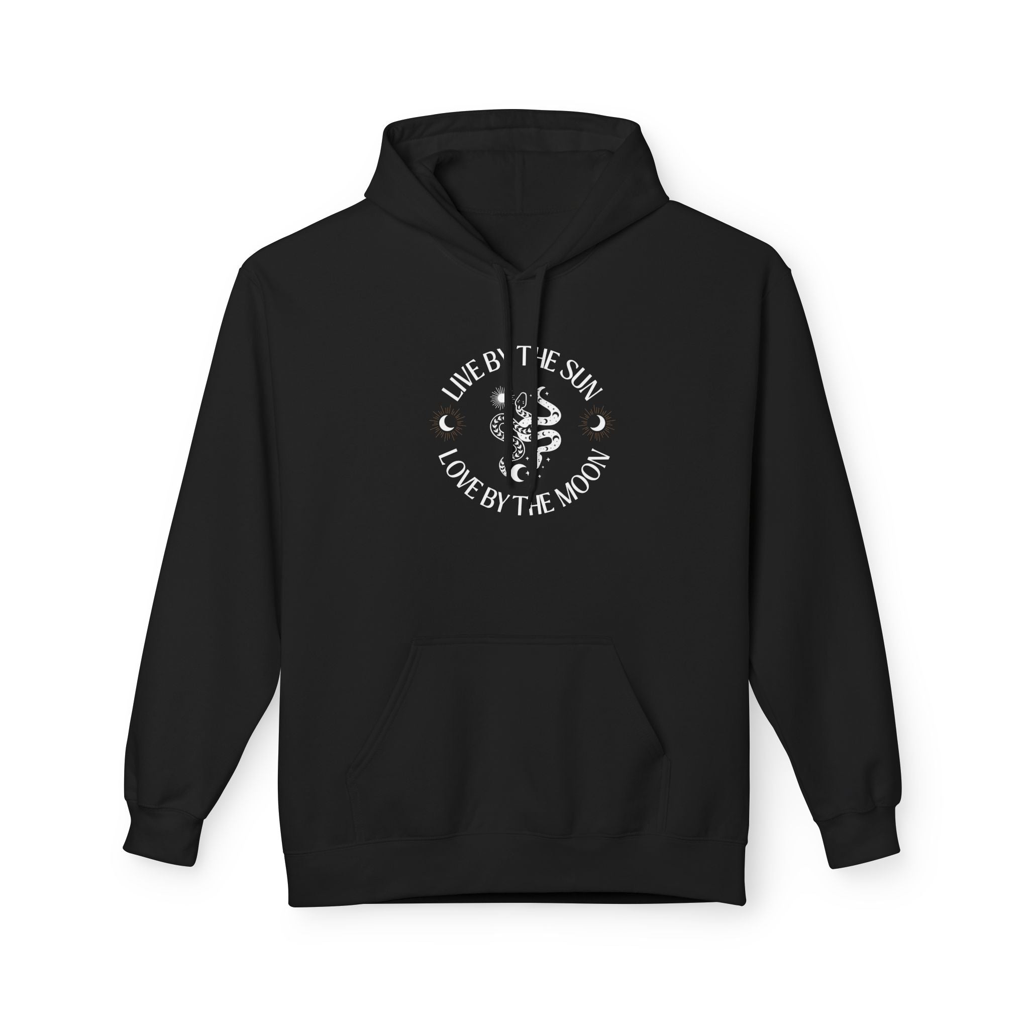 Live by the Sun, Love by the Moon Fleece Hoodie