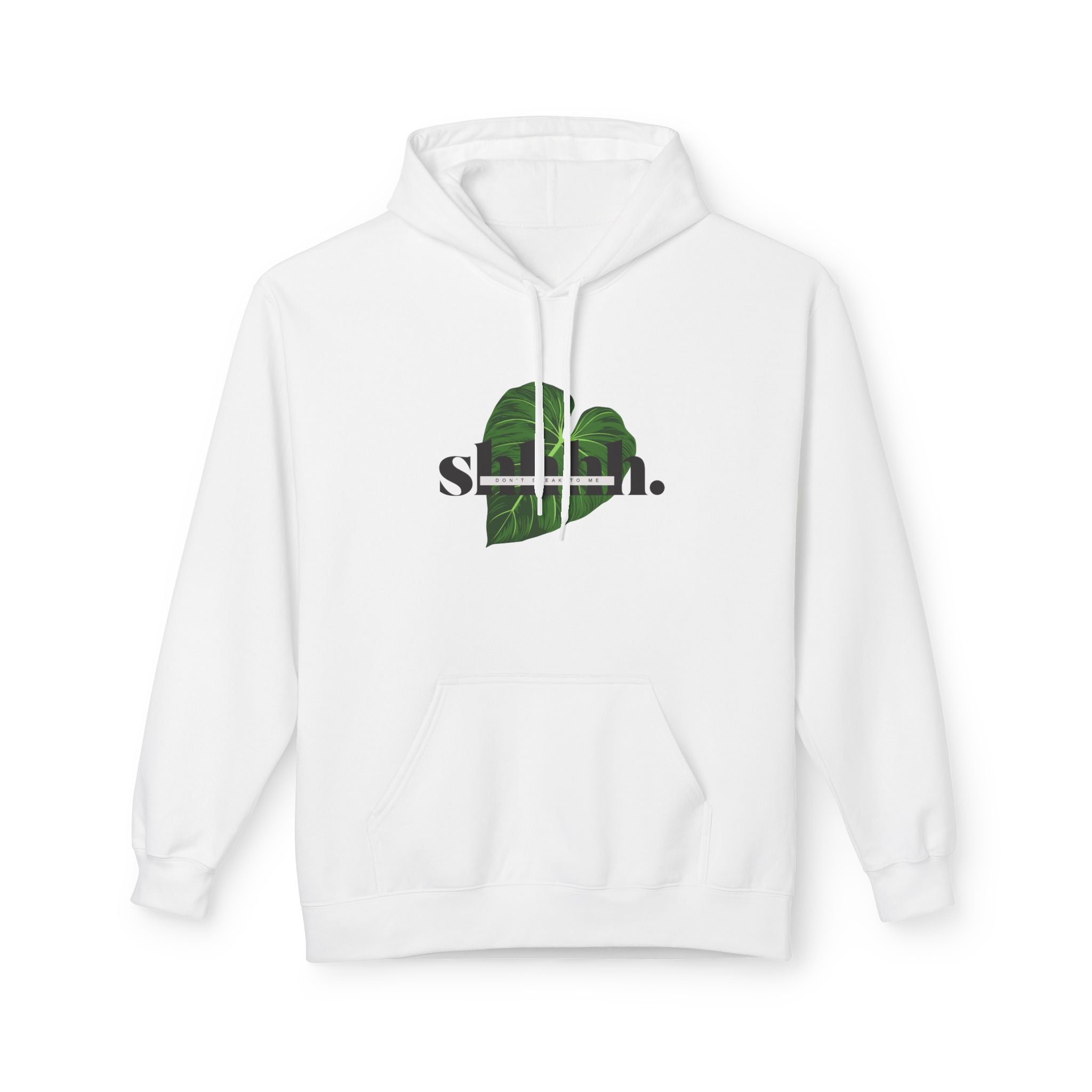 Don't Speak To Me Softstyle Fleece Hoodie